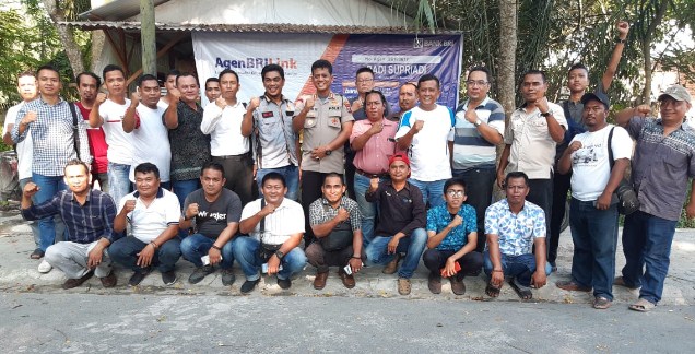  Kapolres Asahan Ngopi Bareng Jurnalis, Bahas Kamtibmas dan Tolak Hoax