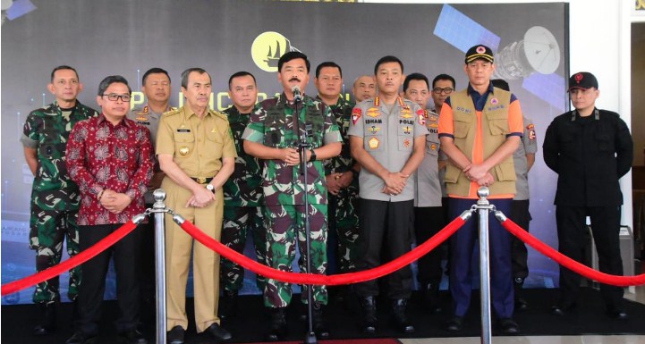  Panglima TNI Dan Kapolri Resmikan Aplikasi Lancang Kuning Nusantara