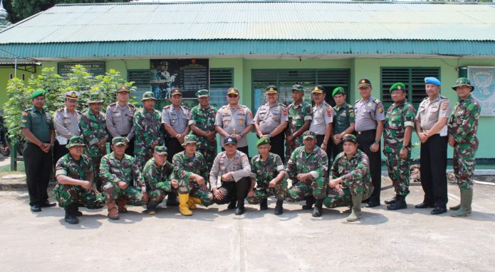  Tingkatkan Sinegritas TNI-Polri Jelang Pilkada Serentak 2020, Kapolres Batanghari Silaturrahmi ke Makoramil Batanghari