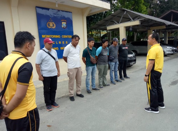  Wujudkan Desa Bersinar, Satnarkoba Polres Sergai GKN Di Desa Nagur Tanjung Beringgin