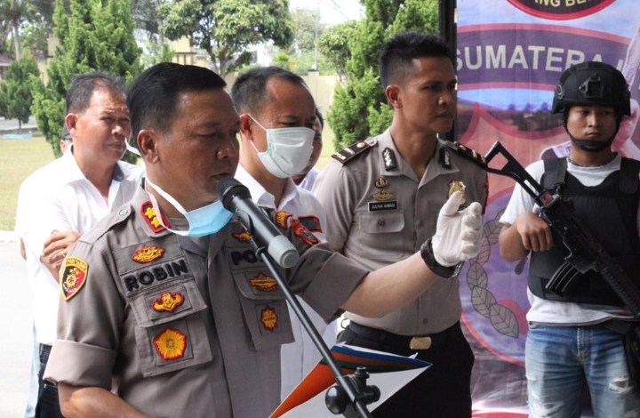  Polres Sergai Musnahkan Barang Bukti Narkotika Senilai Rp1,5 M