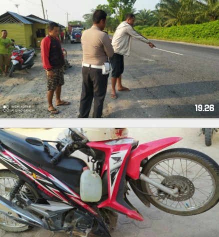  Tabrakan Beruntun, Tewaskan Pengemudi Sepedamotor di Batubara
