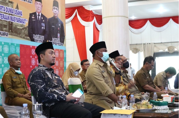 Pertama di Riau, Kampar Gelar Musrenbang RKPD 2021 Pakai Live Streaming