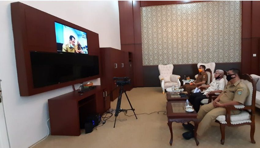 Pemkab Asahan Gelar Musrembang Melalui Video Conference