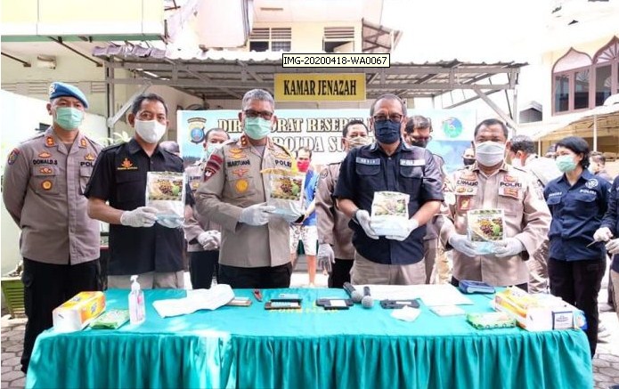  Poldasu Tembak Mati Bos Sindikat Narkoba Aceh-Lampung