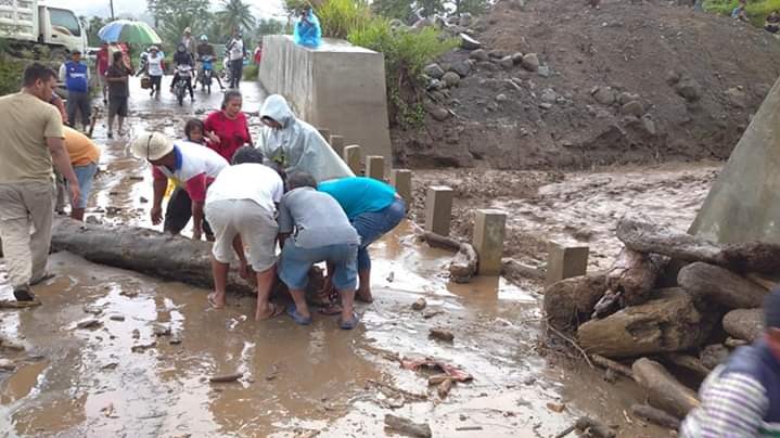  Jalur Lintas Kabanjahe-Kuta Buluh Terputus