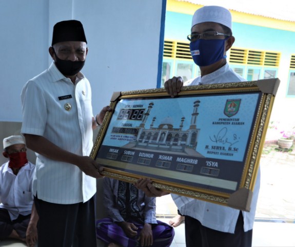  Bupati Asahan Safari Ramadhan di Masjid Al-Falah Kecamatan Pulau Rakyat