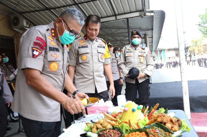  Kapolda Besama Wakapolda Sumut Gelar Apel dan Doa Bersama Untuk Keselamatan Bertugas