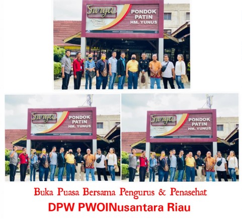  DPW PWOIN Nusantara Riau Gelar Buka Puasa Bersama