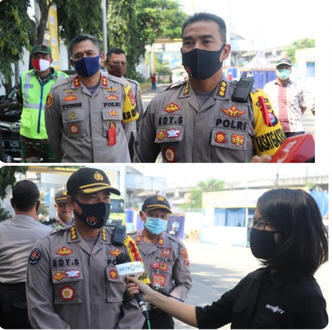 Polda Banten Bersama TNI Siap Kawal Penerapan New Normal di Tangerang