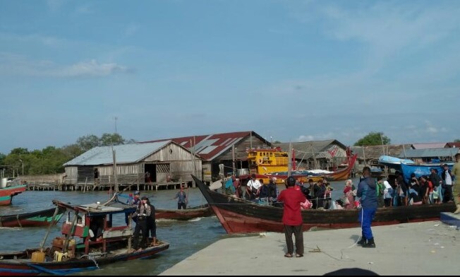  41 TKI Ilegal Dari Malaysia Tiba di Pelabuhan Tanjung Tiram, 1 Meninggal Dunia