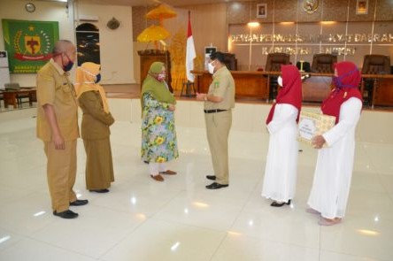  Sekretariat DPRD Langkat Gelar Halal Bi Halal