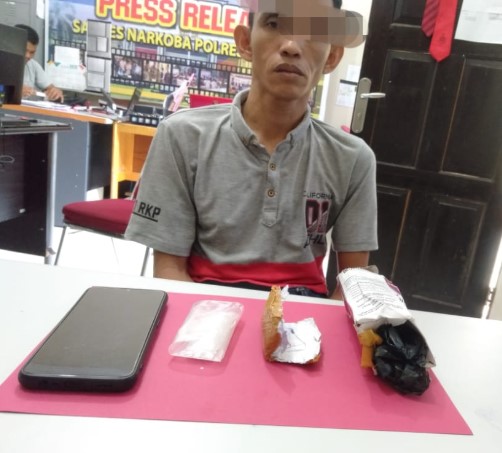  Pengedar Sabu Diringkus Polres Kampar di Bangkinang Kota