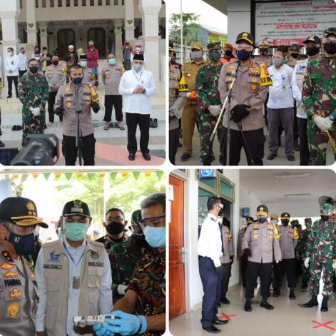 Polda Banten Bersama TNI Siap Kawal Kebijakan New Normal di 120 Titik Kabupaten Tangerang