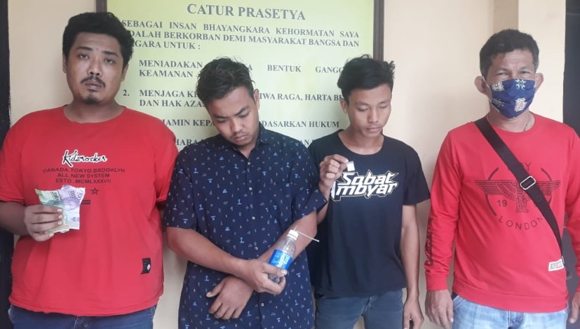  Bawa Sabu 0,80 Gram, Supir Serta 2 Kernet Disergap Tekab Polsek Perbaungan