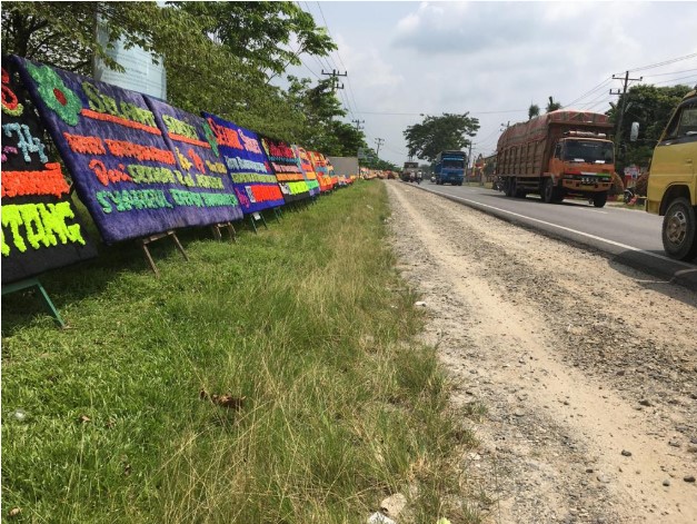  Hari Bhayangkara Membawa Berkah, Owner Papan Bunga Ketiban Rezeki