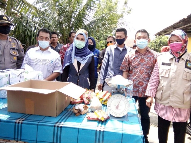  Paket Bansos Provsu Disalurkan di Tiga Kecamatan Langkat