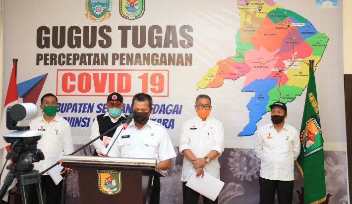  Awal Juni, GTPP Sampaikan Kondisi Terkini Covid-19 di Kabupaten Sergai