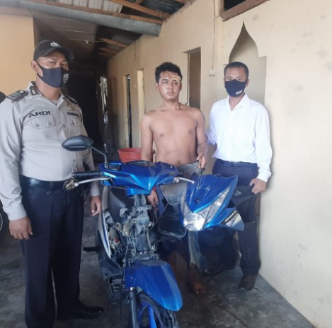 Petik Honda Beat di Kota Pari, Anak Melati II Diciduk di Perbaungan