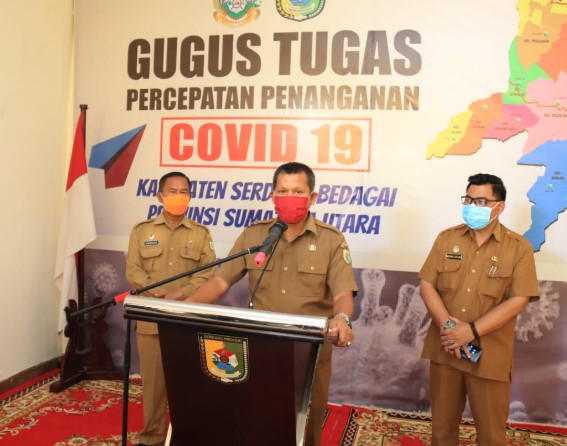  Jumlah Pasien Positif Covid-19 di Sergai Semakin Meningkat