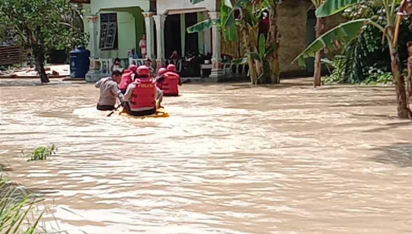  Diguyur Hujan Deras, 5 Desa di Asahan Terendam Banjir