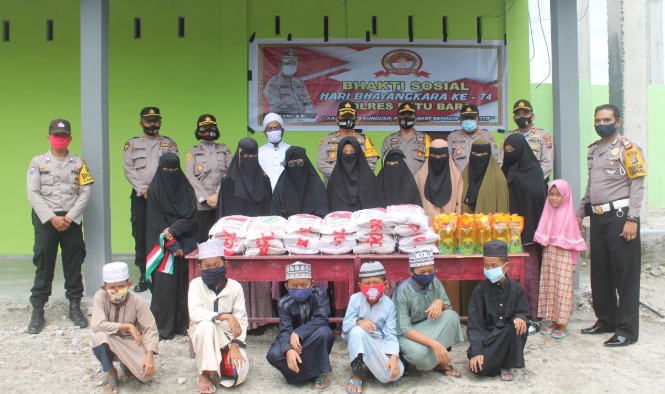  Kapolres Batubara Kunjungi Pondok Pesantren Khoiru Ummah