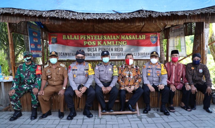  Kapoldasu Tinjau Posko Covid-19, Rumah Isolasi dan Dapur Umum di Deliserdang