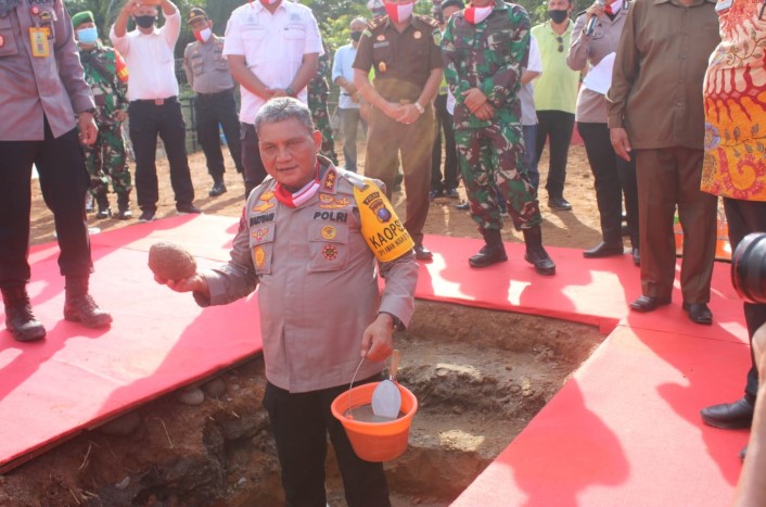  Resmikan Pembangunan Gedung Satreskrim Polres Sergai, Kapoldasu Harap Gedung Ini Akan Membawa Keadilan dan Kemakmuran