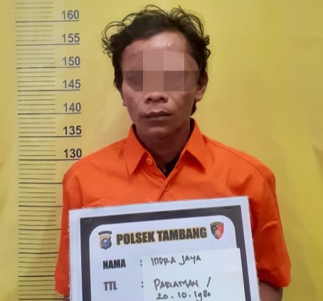  Polsek Tambang Tangkap Pelaku Pencurian HP di Desa Tarai Bangun