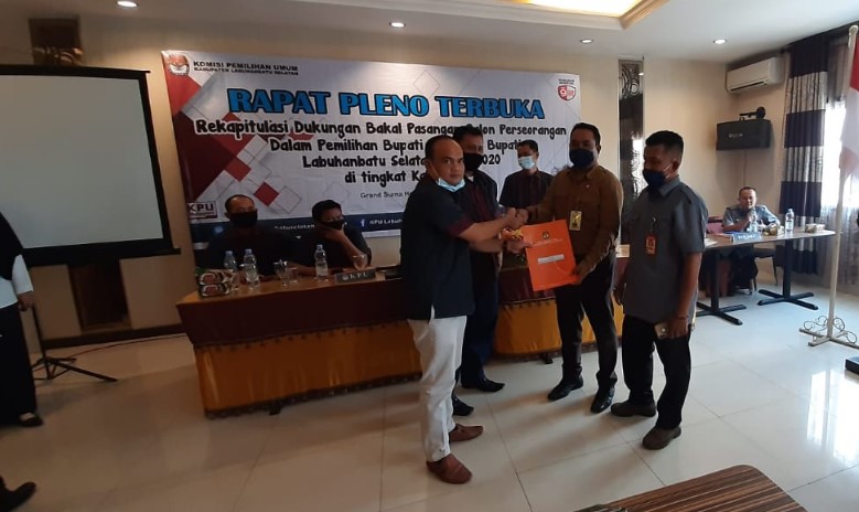  KPU Labusel Gelar Rapat Pleno Terbuka