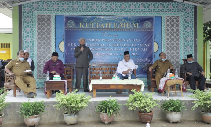  Kunjungi Ponpes Darul Hikmah, Bupati Asahan Berpesan Tanamkan Ukhuwah Islamiyah