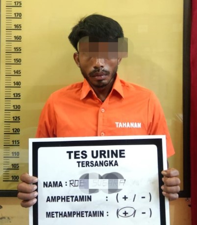  Polsek Tapung Hulu Tangkap Pengedar Sabu Desa Kasikan