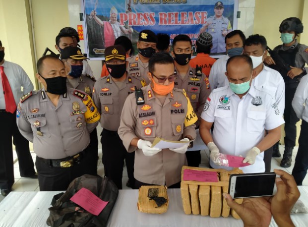  Polres Madina Ringkus Empat Penyalahguna Narkotika Jenis Ganja dan Sabu