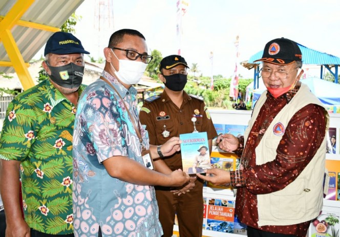  Bupati Resmikan Taman Edukasi Bantaran Sungai Pertama di Sergai