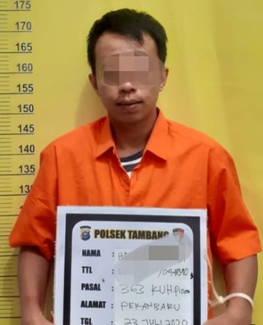  Pencuri HP yang Ditangkap Polsek Tambang Ternyata Baru Bebas dari Penjara