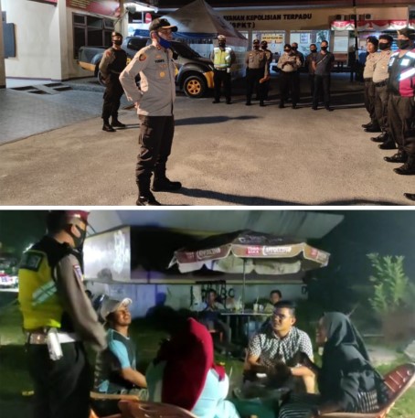  Polresta Pekanbaru Adakan Patroli Berskala Besar di Malam Takbiran Idul Adha