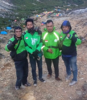  GAMES “Taklukan” Gunung Sibayak Tanah Karo Simalem