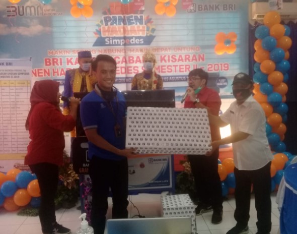 Gebyar Panen Hadiah Simpedes Semester II – 2019 BRI Cabang Kisaran