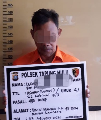  Polsek Tapung Hulu Tangkap Pelaku Curanmor dan Penadah Motor Curian