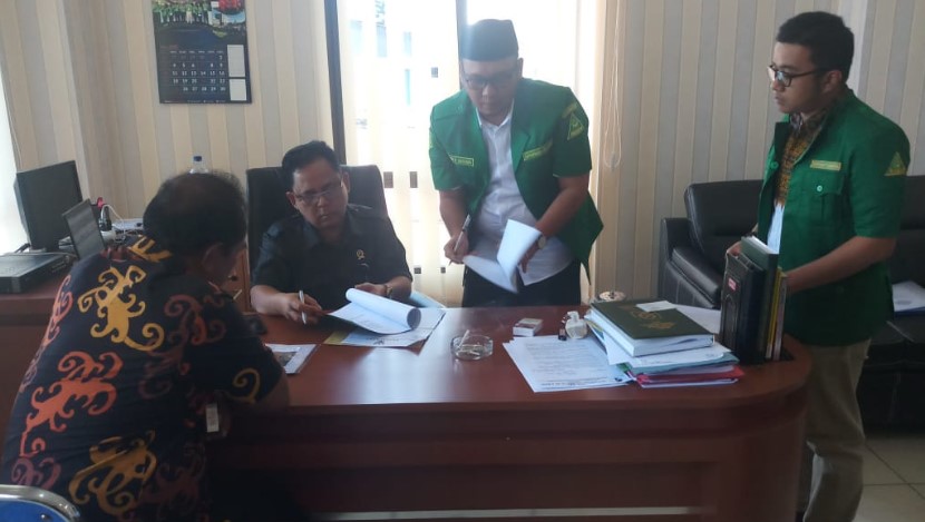  Pimpinan Cabang Gerakan Pemuda Ansor Kabupaten Karo Bentuk POSBAKUM LBH di Pengadilan Negeri Kabanjahe