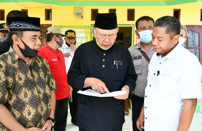 Bupati Sergai Monev Pelaksanaan Pembangunan Desa di Kecamatan Sei Rampah