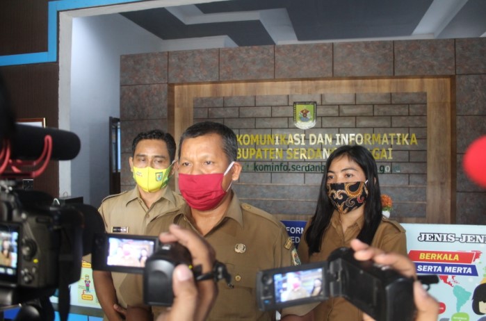  3 Orang Nakes di Sergai Kembali Positif dan 2 Warga Dinyatakan Sembuh