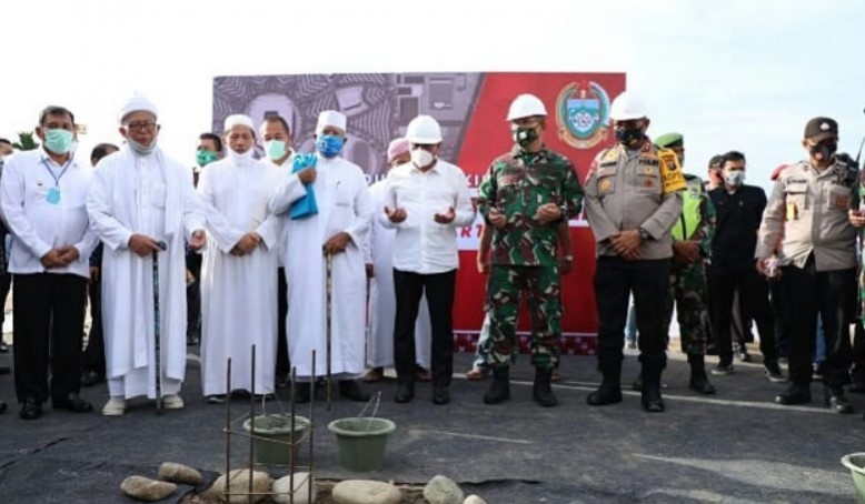  Kapoldasu Hadiri Ground Breaking Sport Center Sumut