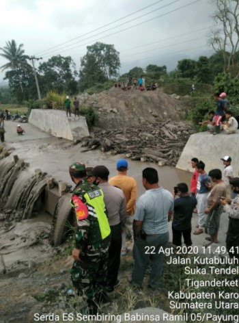  Sabo Dam Kurang Maksimal, Dansatgas Himbau Larangan Masuk Zona Merah