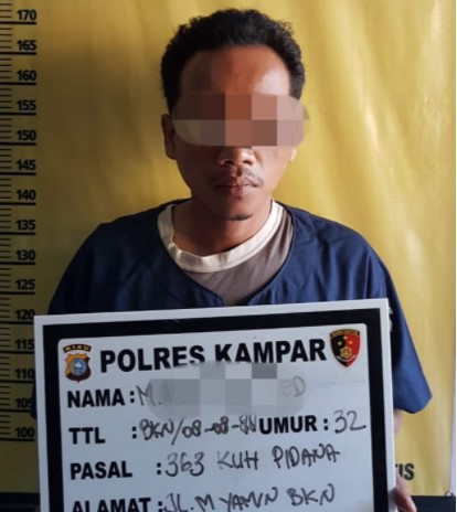  Satreskrim Polres Kampar Ringkus Pelaku Curanmor