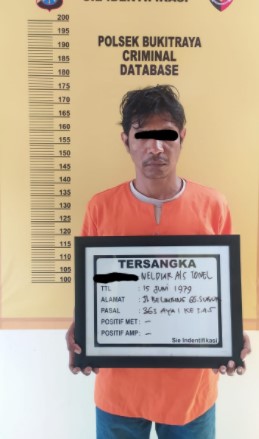  Polsek Bukit Raya Tangkap Pencuri di Pekanbaru Hotel