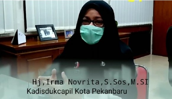  Kepala Disdukcapil Pekanbaru: “Pelayanan KK dan Akta Secara Online Kembali Normal”