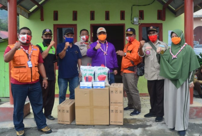  ISJ Sumut Salurkan Bantuan ke Desa Kutambaru dan Desa Perbaji Kabupaten Karo