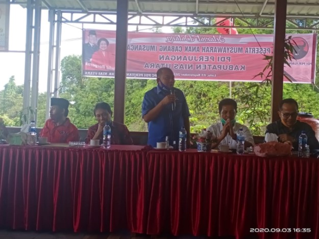  Pasangan M Ingati Nazara dan Otorius Harefa Maju Pilkada di Nias Utara, Demokrat Siap Dukung