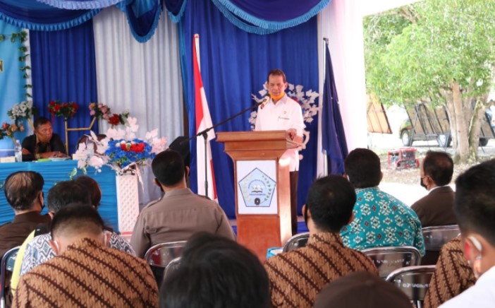  Bupati Tapsel Hadiri Pembekalan dan Pemberangkatan 192 Peserta KKL UGNP